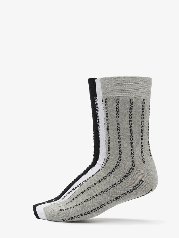 Fuck You Socks 3-Pack -0