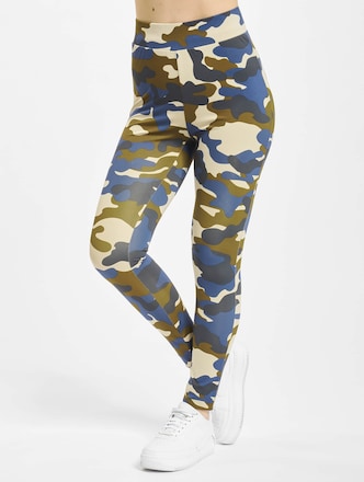 High Waist Camo Tech