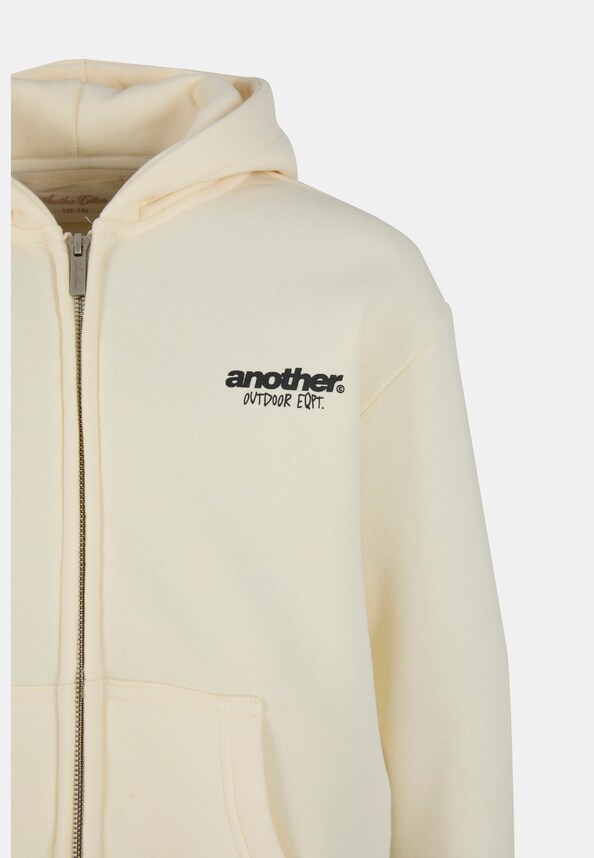 Almost Home Oversized Zip Hoodie-2