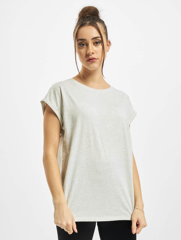 Ladies Extended Shoulder Tee-2