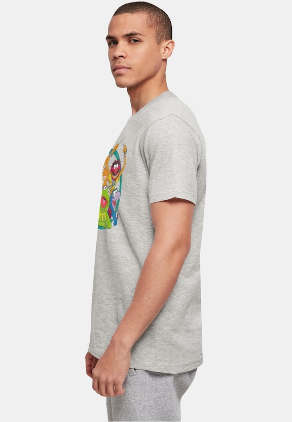 Muppets - Group Circle Basic T-Shirt-1