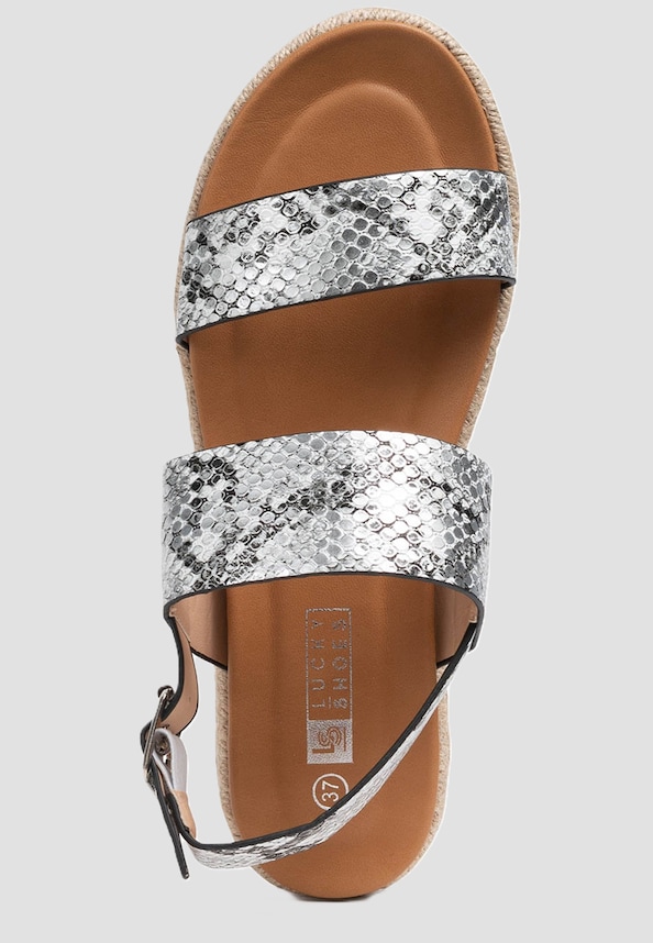 Schuh Kunstleder Sandale-4