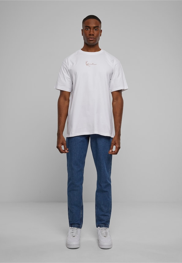 Small Signature Multicolor Logo Tee white-4