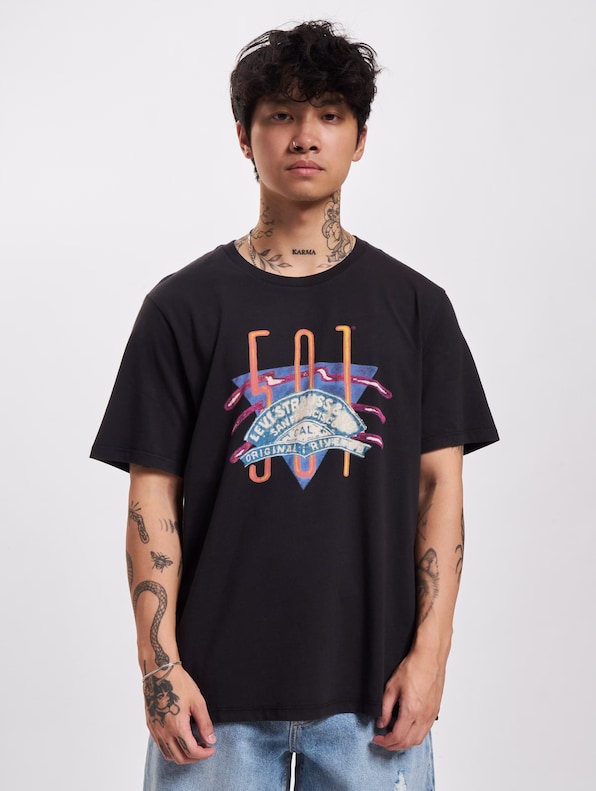 Levi's Graphic Crewneck T-Shirts-2