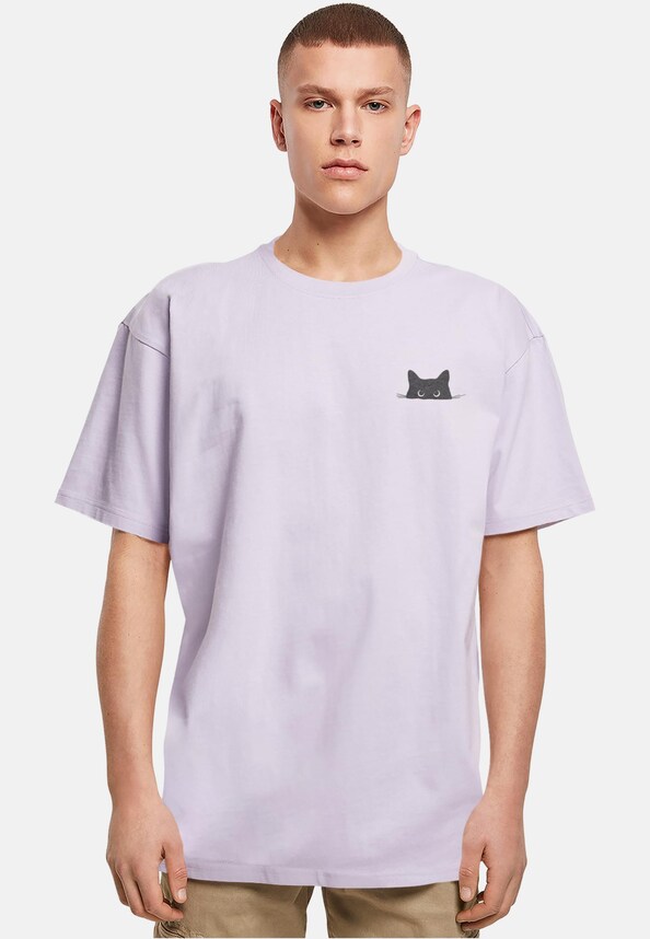 Merchcode Halloween - Cat Tee-0