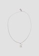 Rhinestone Pendant Cuban Link Chain-0