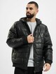 Hooded Faux Leather-0