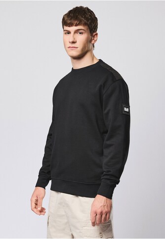 F BOMB LARGE RIPSTOP OVERLAY SWEAT