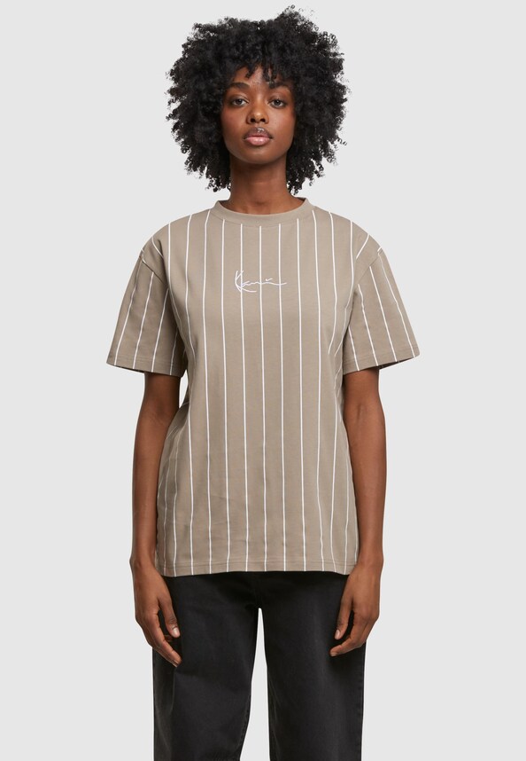 Small Signature Essential Pinstripe Os Tee-2