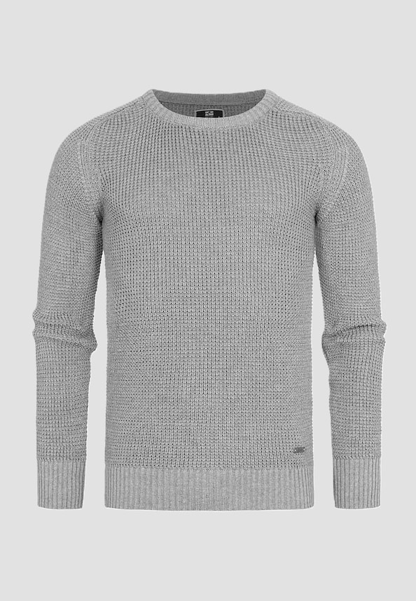 Rusty Neal Herren Grobstrick Sweater Rundhals-0