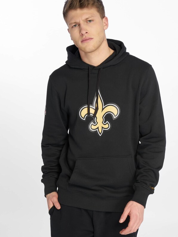 New Orleans Saints Fleur de Lis Hooded Sweatshirt - BLACK & GOLD