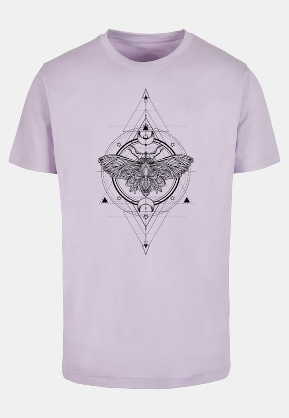 Moth T-Shirt Round Neck-4