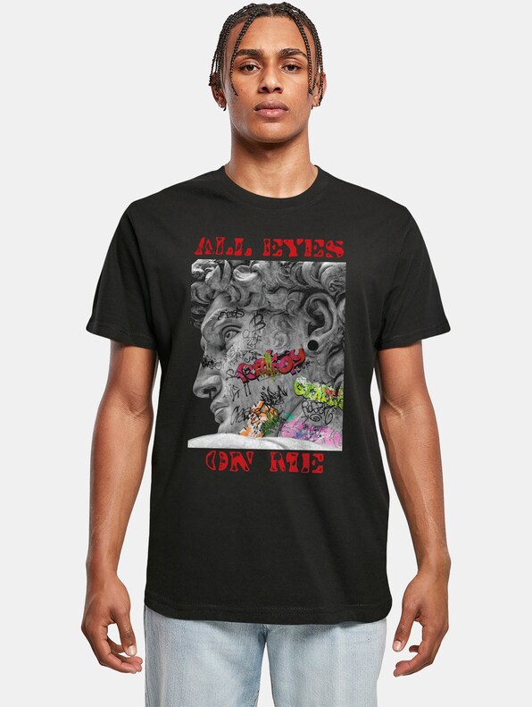 Mister Tee All Eyes Face Statue Tee-0