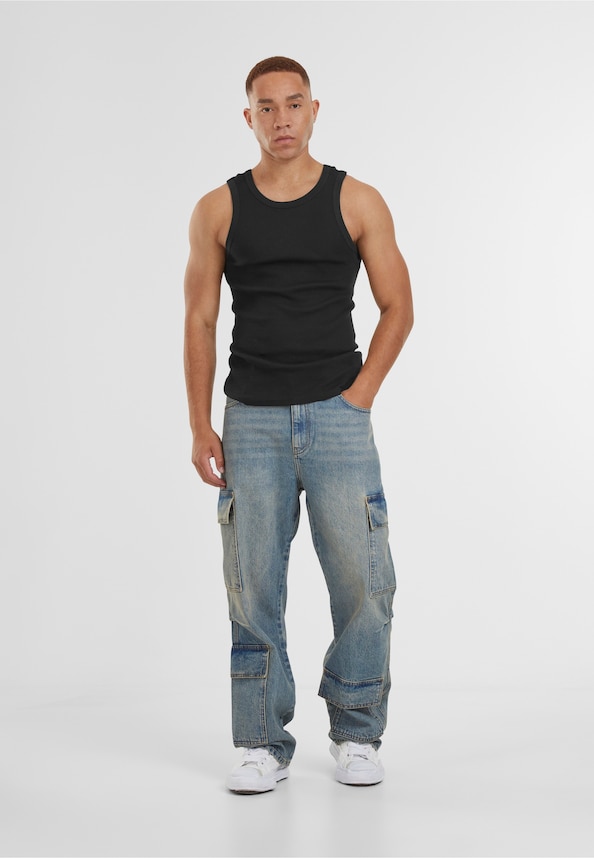 Vorin Cargo Baggy Jeans-3