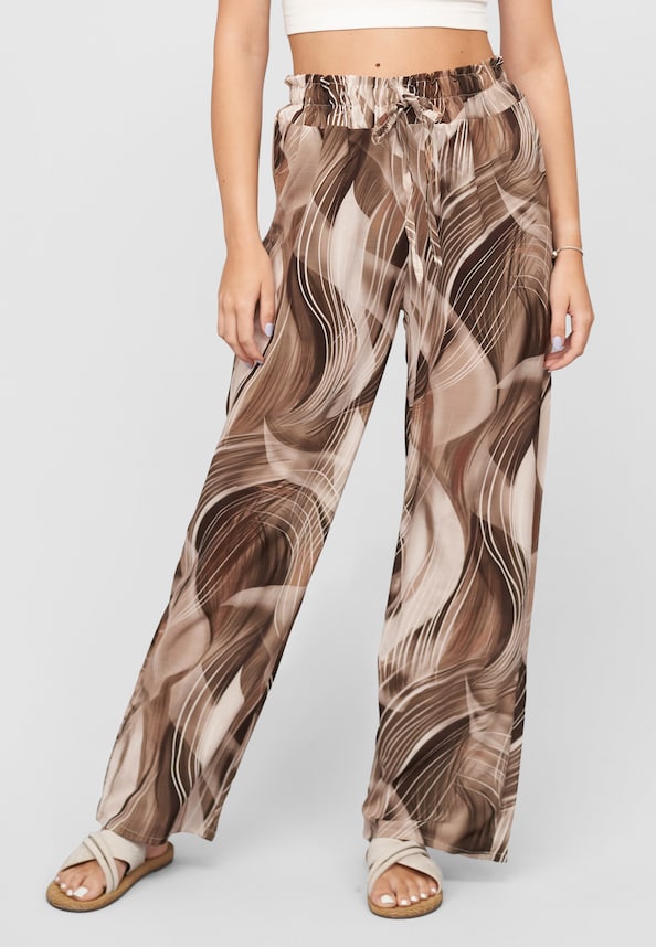 Pants  aop abstract print-0