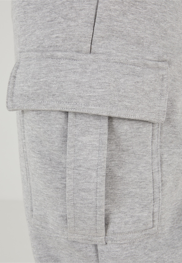 Heavy Straight Leg Cargo Sweatpants-6