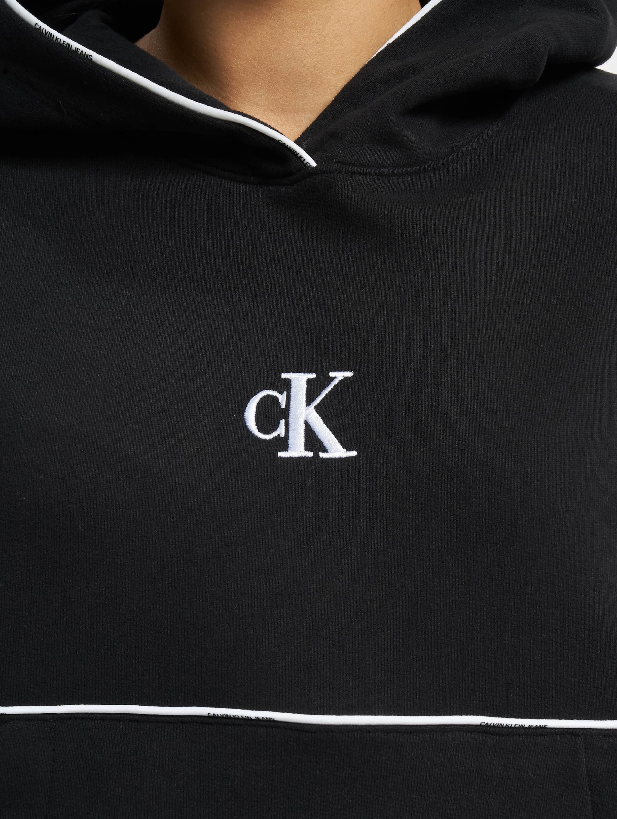 Calvin klein reflective chevron box online hoodie