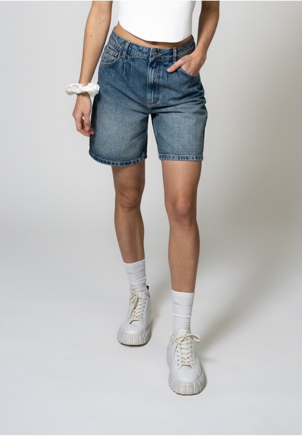 Toum Denim Shorts-0