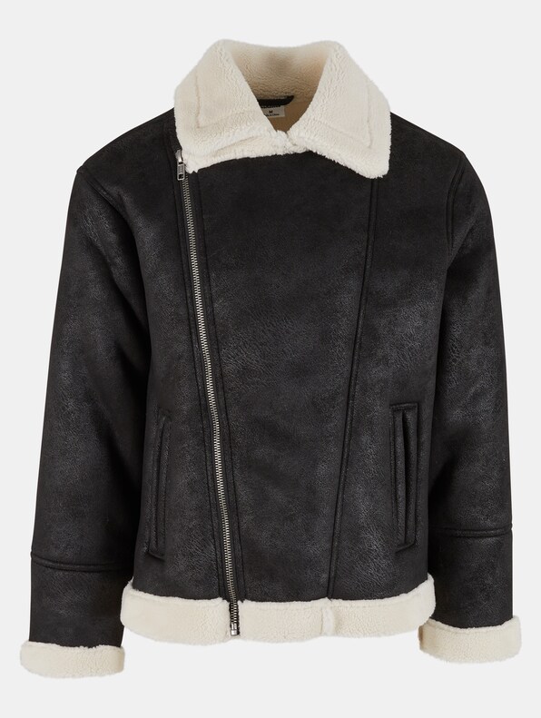 Shearling Biker-4