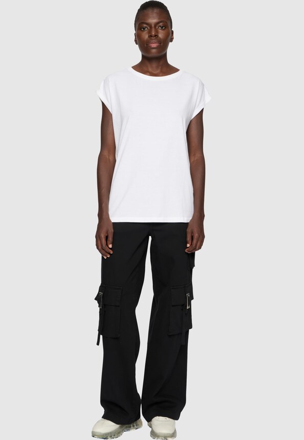 Pre-Pack Ladies Extended Shoulder Tee 2-Pack-5