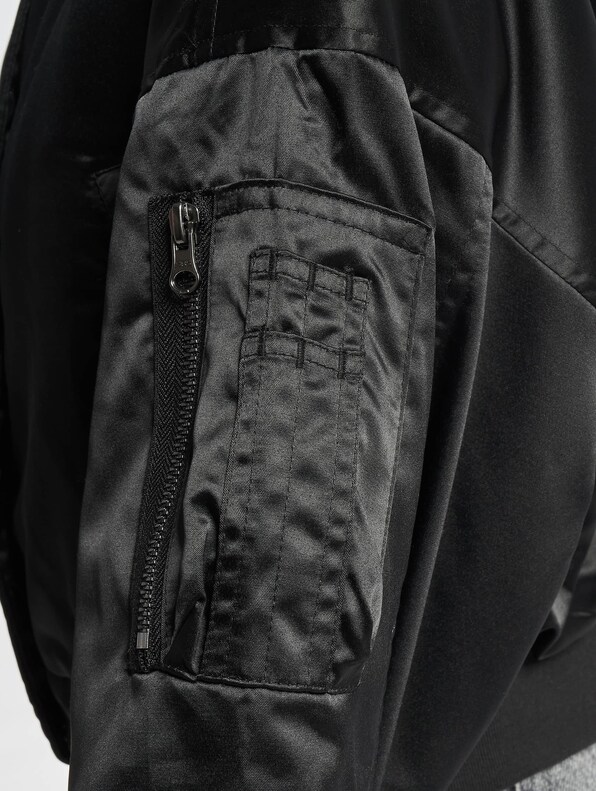 Ladies Short Oversized Satin-3