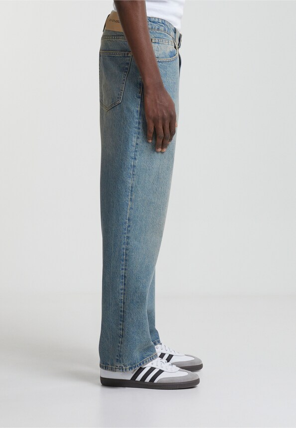 Adrik Basic Baggy Jeans-3