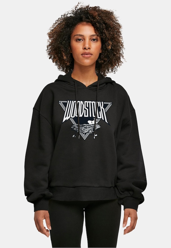 Ladies Peanuts - Woodstock Organic Oversized -0