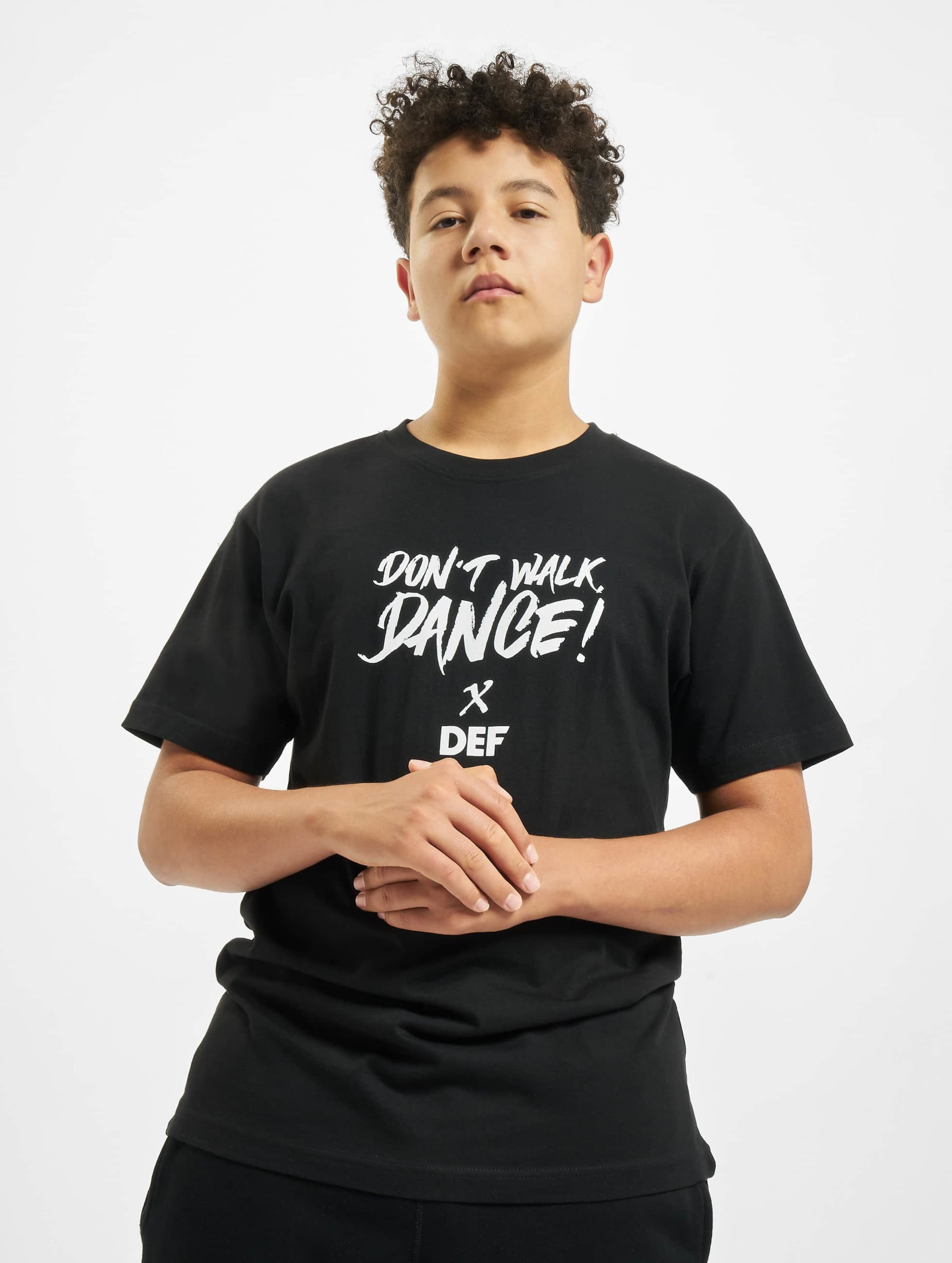 DEF T-Shirt Don't Walk Dance Kinderen op kleur zwart, Maat M