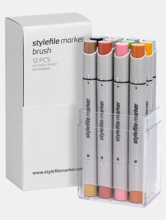 Stylefile Marker Brush 12pcs