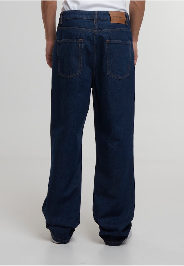 Adrik Basic Baggy Jeans-1