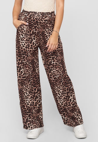 Pants with wide legs