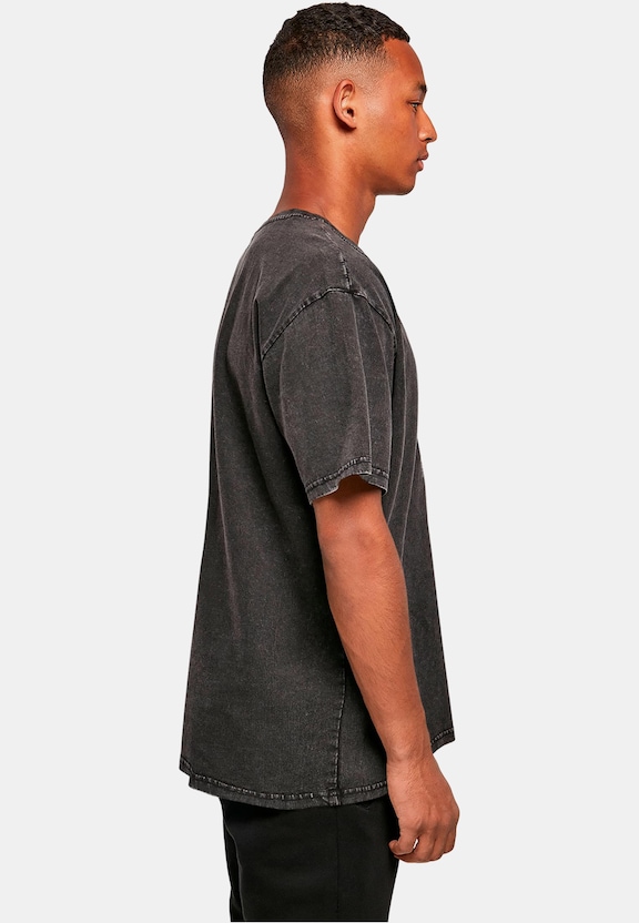 Bad Omens Moth Acid Washed Heavy Oversized Tee-3