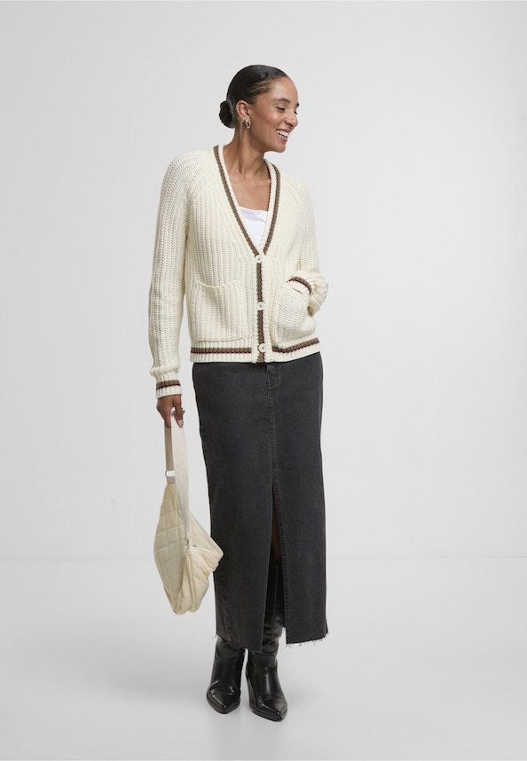 NMCHARLIE L/S VARSITY KNIT CARDIGAN-2