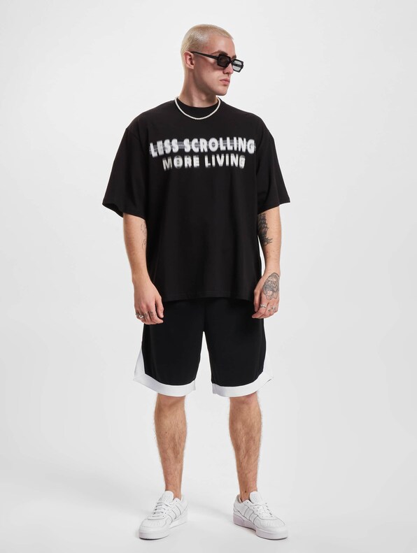 2Y Studios Less Scrolling Oversize T-Shirt-4