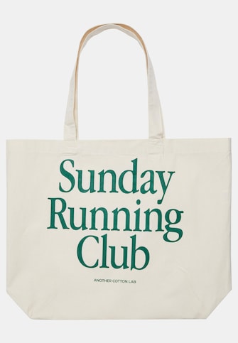 Another Cotton Lab Sunday Running Club Tote Bag