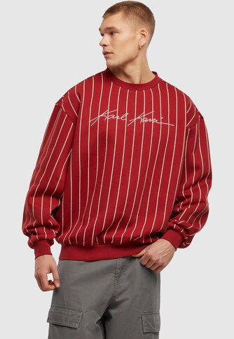 Autograph Pinstripe Sweat Os Crewneck