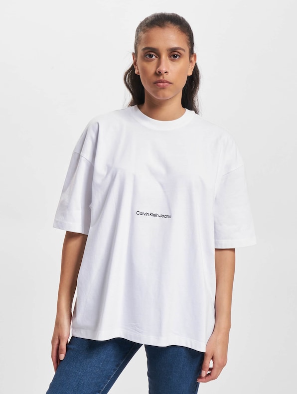 Calvin Klein Jeans Institutional Boyfriend T-Shirt-2