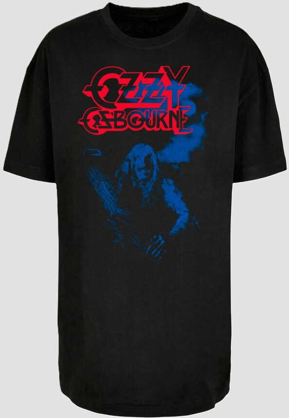 Ladies Ozzy Osbourne - Bark At The Moon Oversized Boyfriend Tee-2