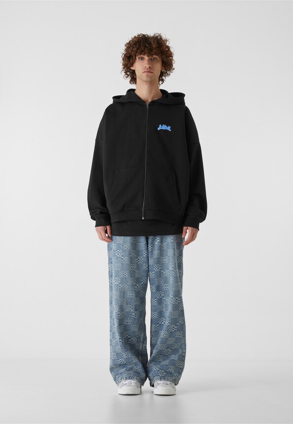 Lost Youth Zip Hoody - Circle of Bloom-2