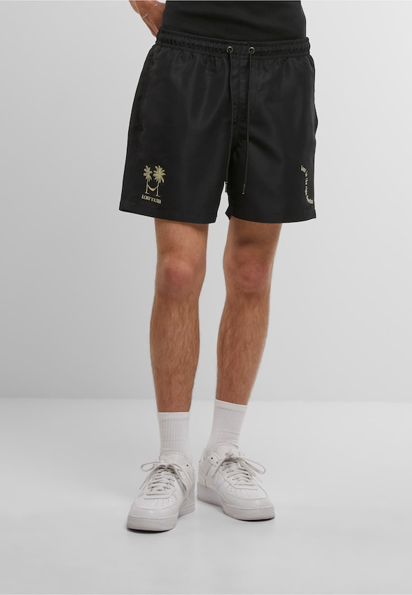 Lost Youth Swim Shorts - Right Direction-0