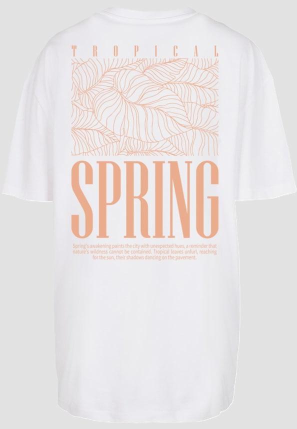 Ladies Tropical Spring Tee-3