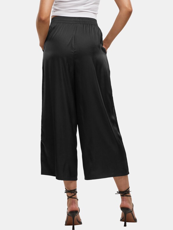 Ladies Satin Wide Leg-1