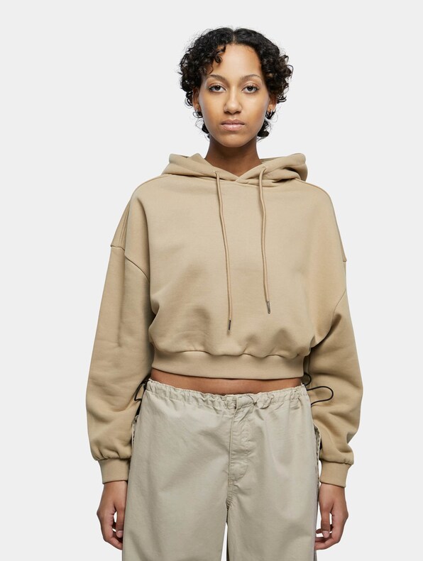 Ladies Cropped Heavy Hoody-2