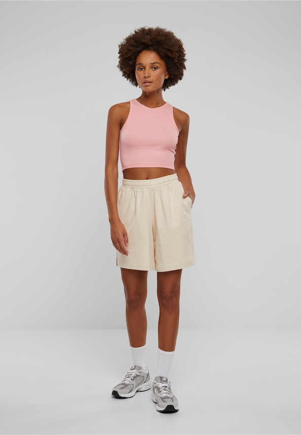 Ladies Organic Terry Bermuda Pants-4