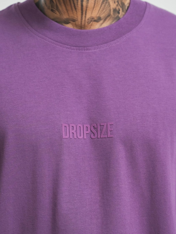 Dropsize Heavy Hd Front Logo T-Shirt Washed-3