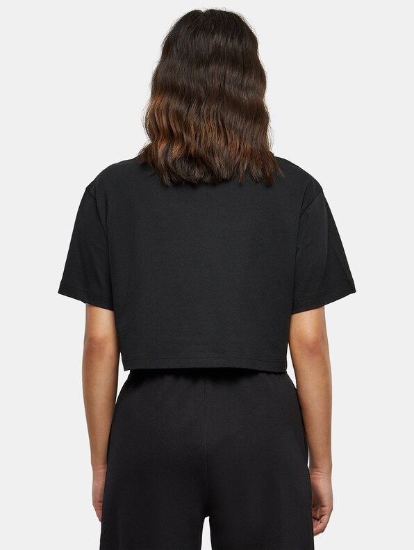 Build Your Brand Ladies Short Oversized Tee-1