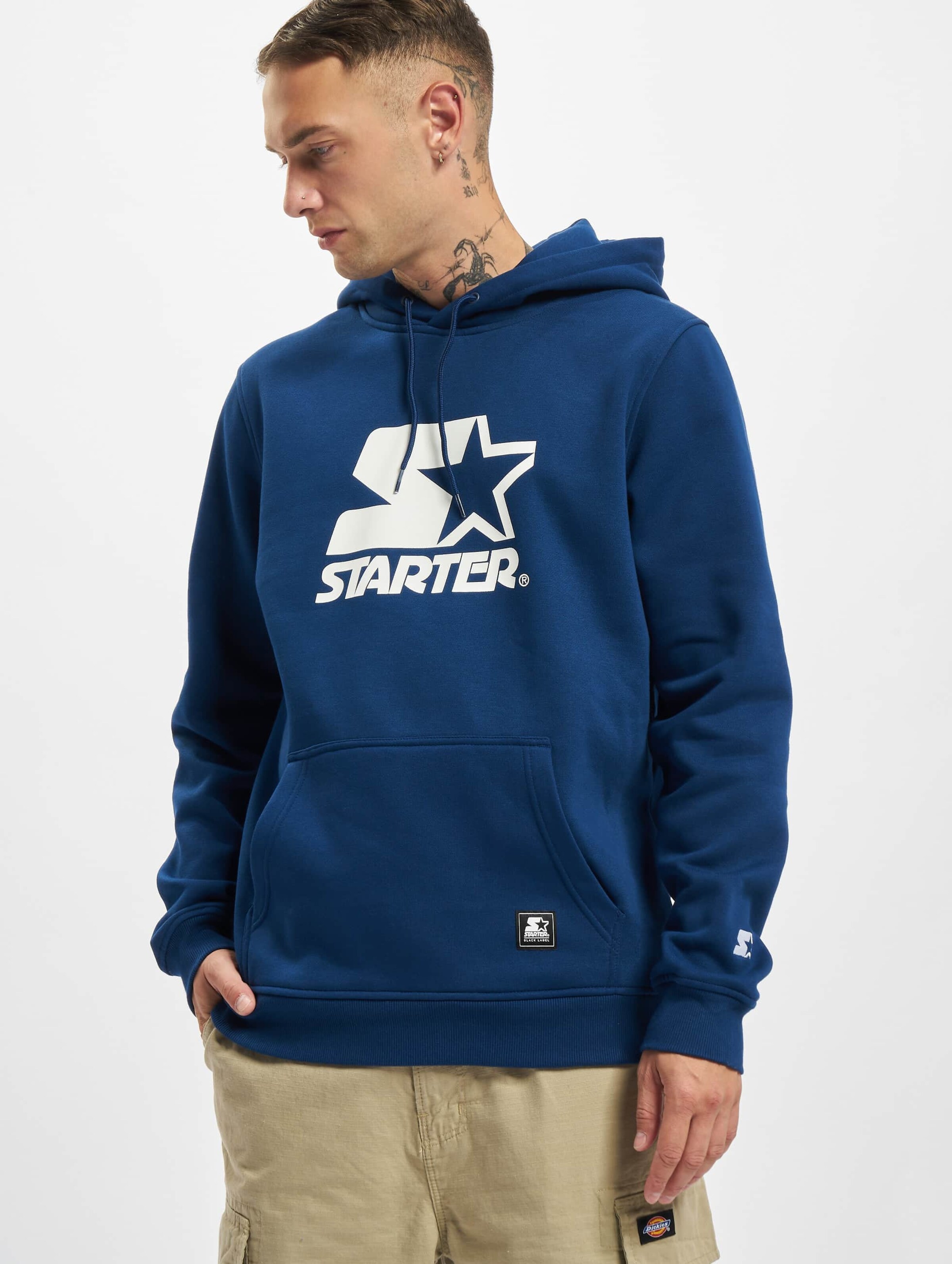 Starter Hoodie/trui -L- The Classic Logo Blauw