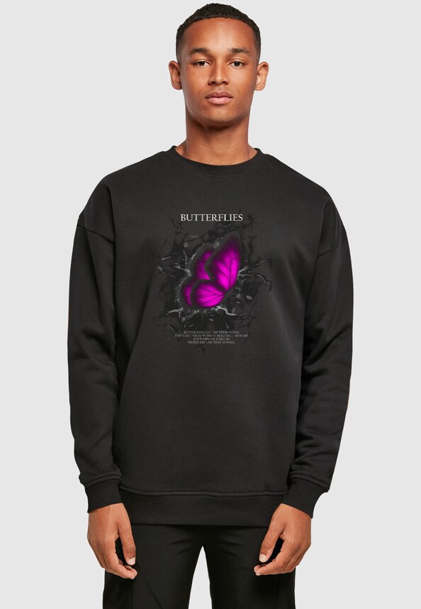 Butterflies Sweat Crewneck-0