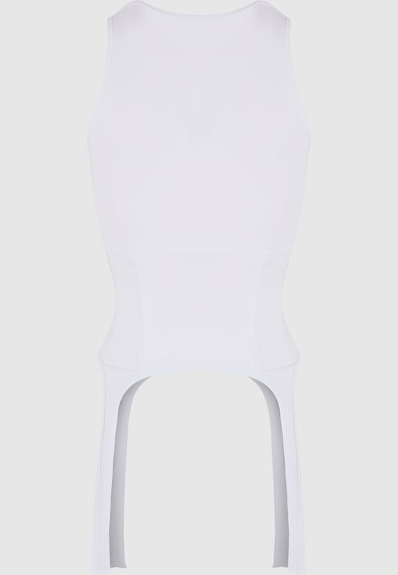 KW241-002-2 Karl Kani KK Og Corset Strap Top-4