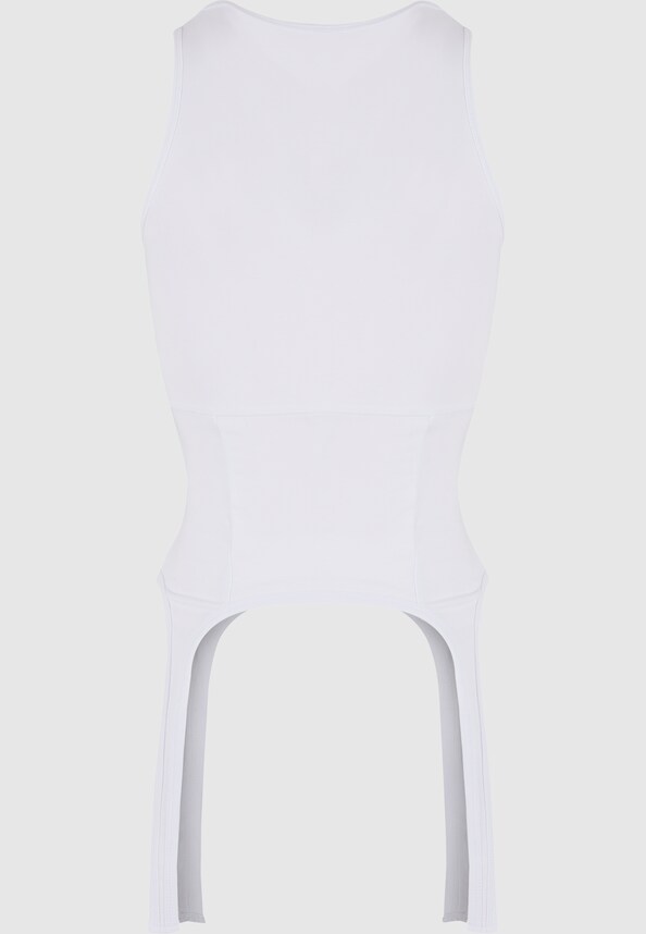 KW241-002-2 Karl Kani KK Og Corset Strap Top-4